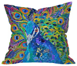 Elizabeth St Hilaire Nelson Cacophony Of Color Outdoor Throw Pillow, 18x18x5