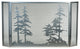 50W X 28H Tall Pines Fireplace Screen