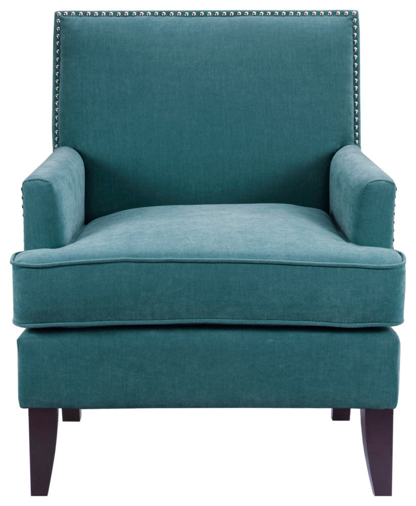Madison Park Colton Track Arm Club Chair, Blue