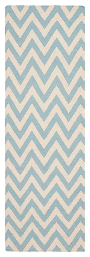 Safavieh Dhurries Dhu557B Blue, Ivory Area Rug