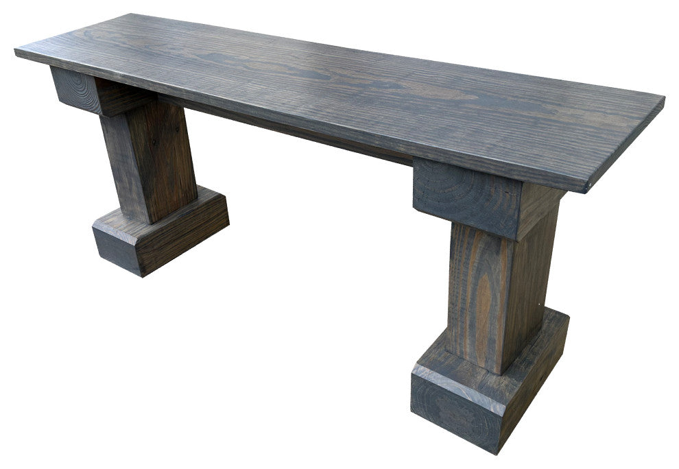 Driftwood Grey Wyoming Bench, 30 Inches