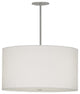 32" Cilindro Papel Blanco Pendant
