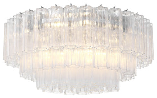 Crystorama Lighting Group ADD-331-CL Addis 16 Light 32"W Flush - Polished