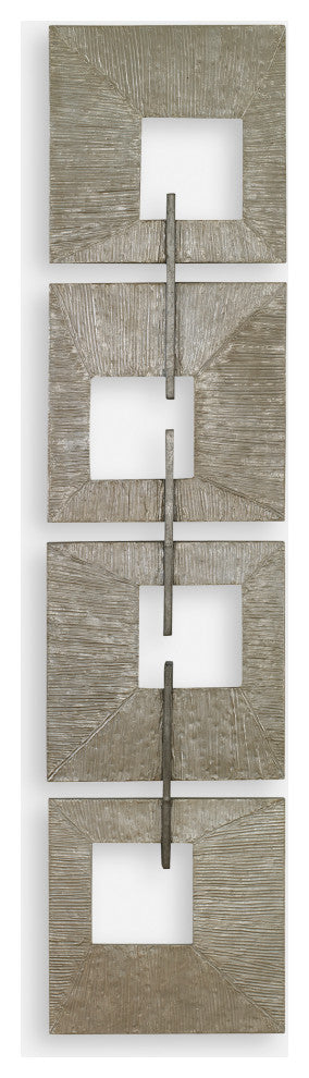 Uttermost Linked Champagne Metal Wall Decor