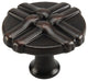 Braided Cabinet Round Knob, Oil Rubbed Bronze, Set of 25
