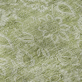 Premium Machine Washable Mayfield AMF662 Aloe 2'3" x 7'6" Runner Rug