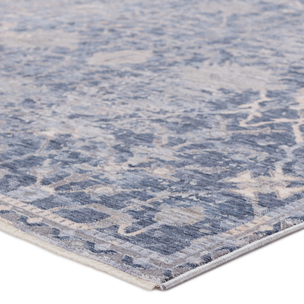 Jaipur Living Seraph Medallion Area Rug, Blue/Gray, 10'x14'