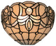 Amora Lighting AM280WL12 Tiffany Style White Wall Sconce 12"