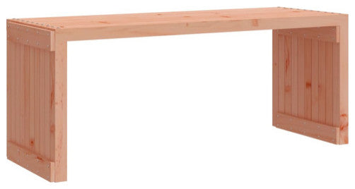 vidaXL Patio Bench Extendable Garden Bench Outdoor Seating Solid Wood Douglas