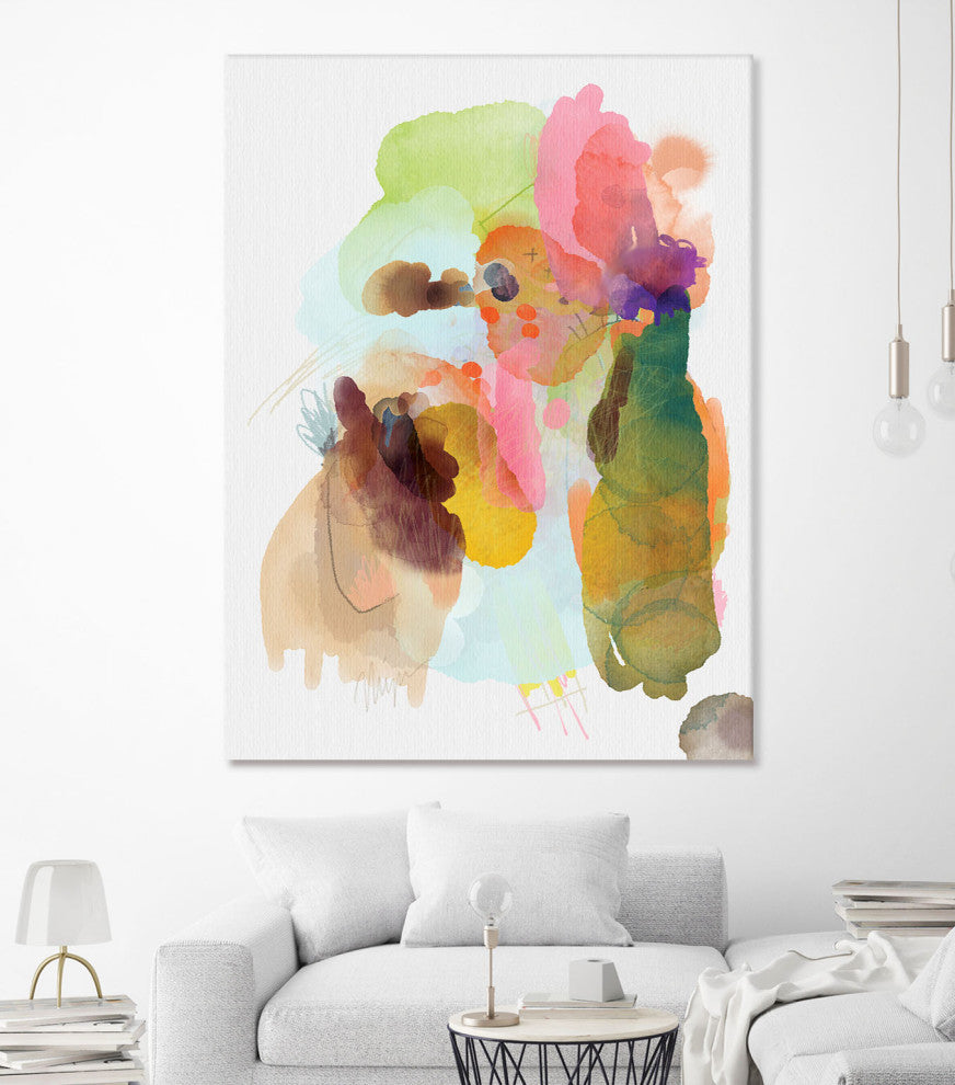 Aerial Sunset - 72 x 54 by Niya Christine