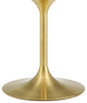 Dining Table, Oval, Wood, Gold Brown Natural, Modern, Cafe Bistro Restaurant