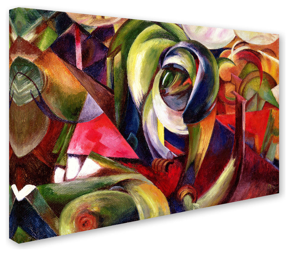 'Mandrill, 1913' Canvas Art by Franz Marc