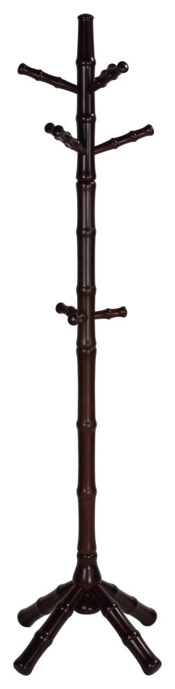 Cortesi Home CH-CR420508 Monica Coat Rack, Mahogany