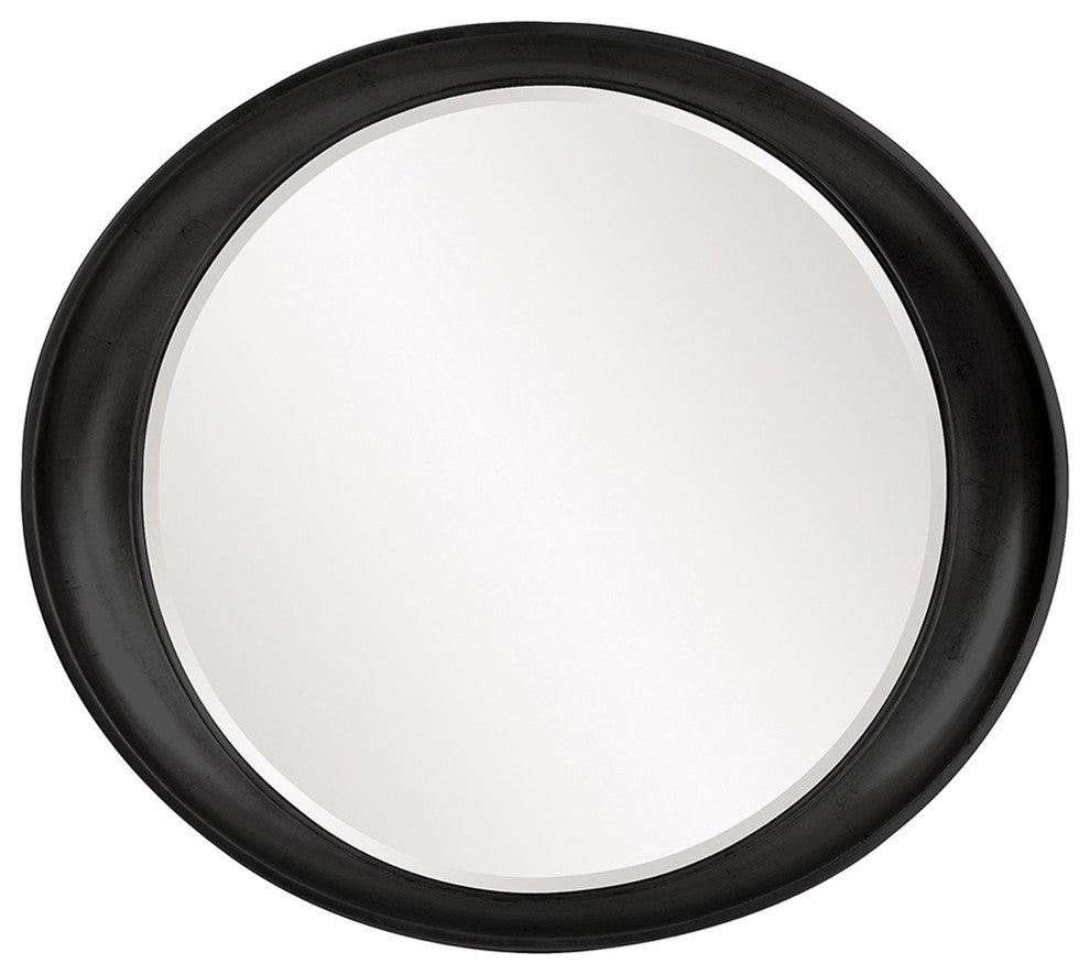 Howard Elliott Ellipse Glossy Black Mirror