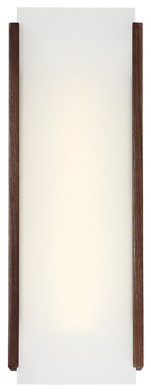 Elysia LED Wall Sconce 3000K, Dark Walnut