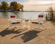 Polywood South Beach Adirondack 3-Piece Set, Green