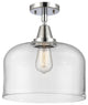 INNOVATIONS LIGHTING 447-1C-PC-G72-L X-Large Bell Flush Mount