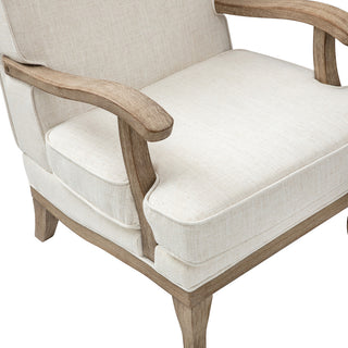 Peppone Armchair, Set of 2, Ivory