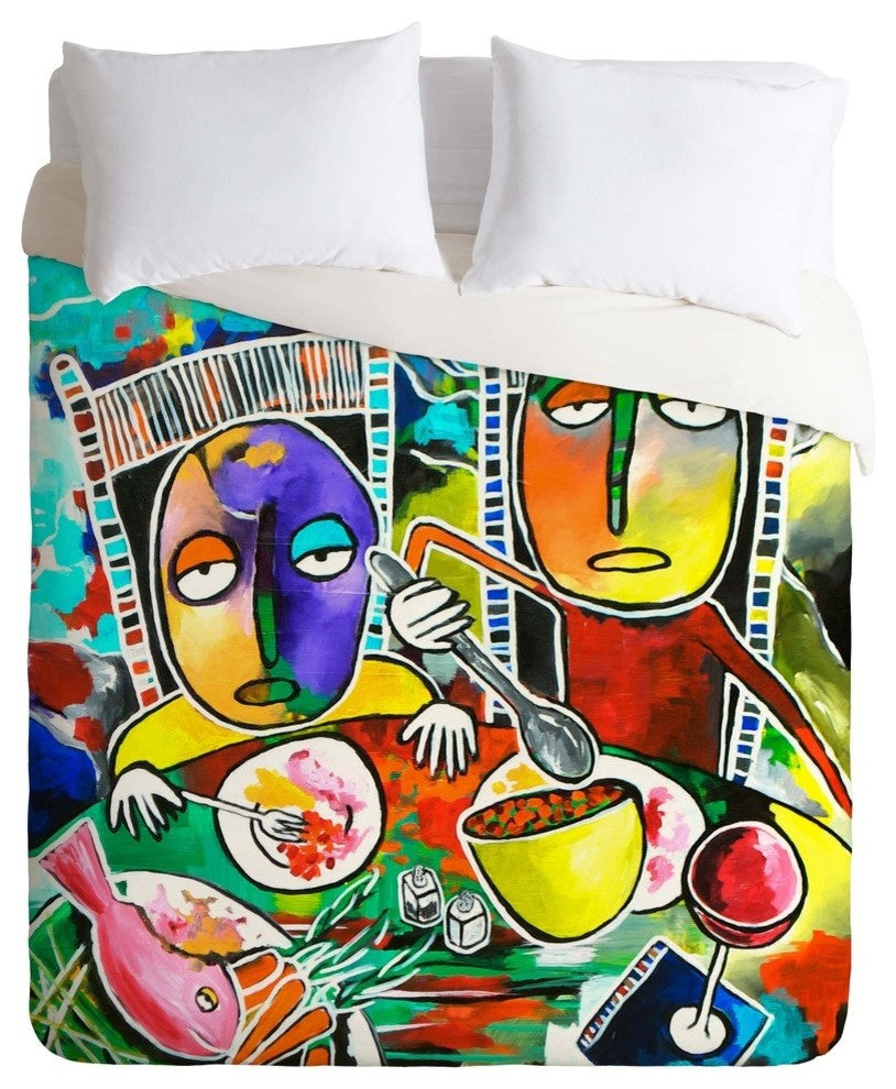 Deny Designs Robin Faye Gates I Should Give Relish A Try Duvet Cover - Lightweig