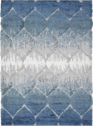 Noori Rug High-low Theron Blue/Grey Rug
