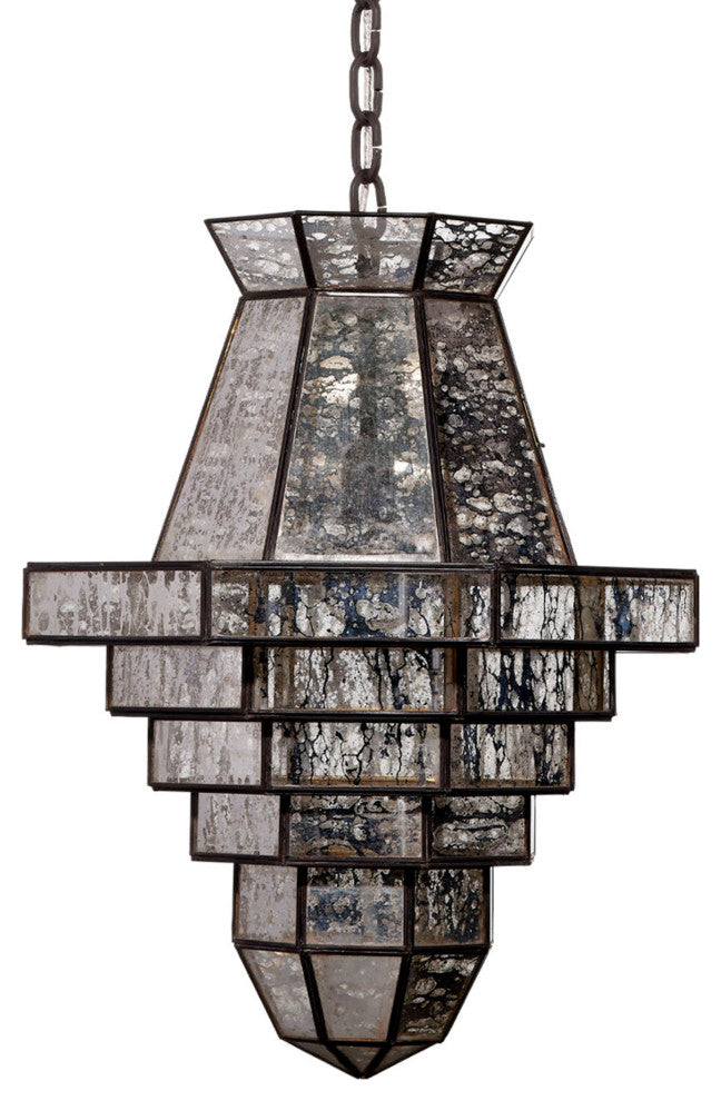 Imperial 1-Light Glass and Metal Pendant