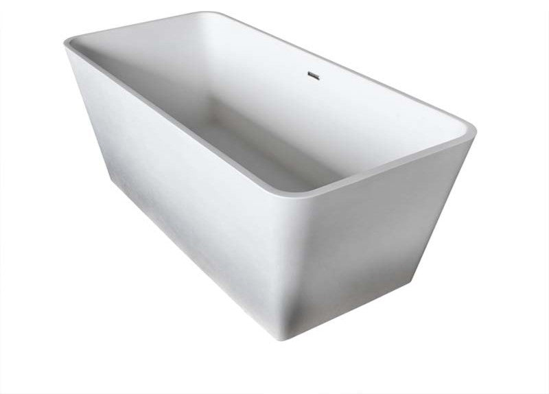 Venzi PietraStone 27"x60" Man Made Stone Freestanding Bathtub By Atlantis