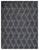 HAND KNOTTED LOOM SILK ECO-FRIENDLY RUG-Rectangle,Charcoal Beige, Contemporary