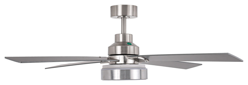 52-inch Modern LED Ceiling Fan with Light and Remote