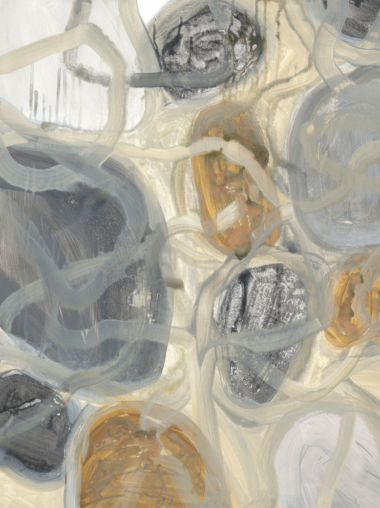 24x32 Stepping Stones I, Unframed Artwork