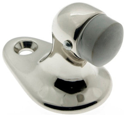 Genuine Solid Brass Small Stop "Gooseneck", Bright Nickel