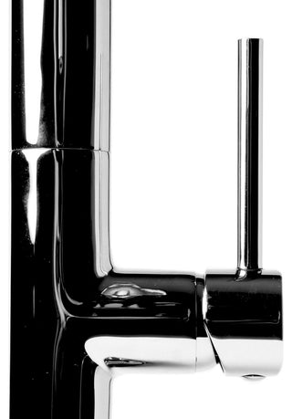 Polished Chrome Commercial Spring Kitchen Faucet