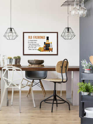 "Old Fashioned Concoction" Framed Painting Print, 36"x24"