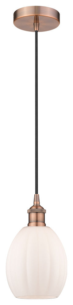 Innovations 616-1P-AC-G81-LED 1-Light Mini Pendant, Antique Copper