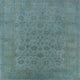 Ahgly Company Indoor Square Mid-Century Modern Area Rugs, 7' Square