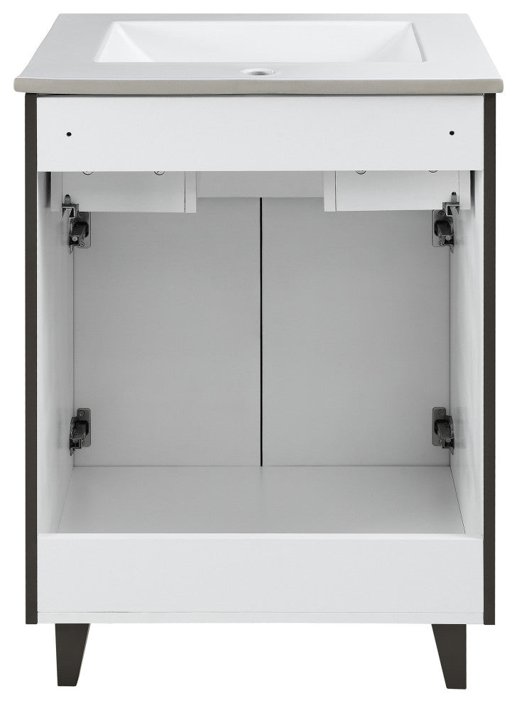 Bernay 24" Bathroom Vanity, Cedar Gray