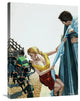 "The Bedsheet Escape" Stretched Canvas Giclee by Mort Kunstler, 22x30"