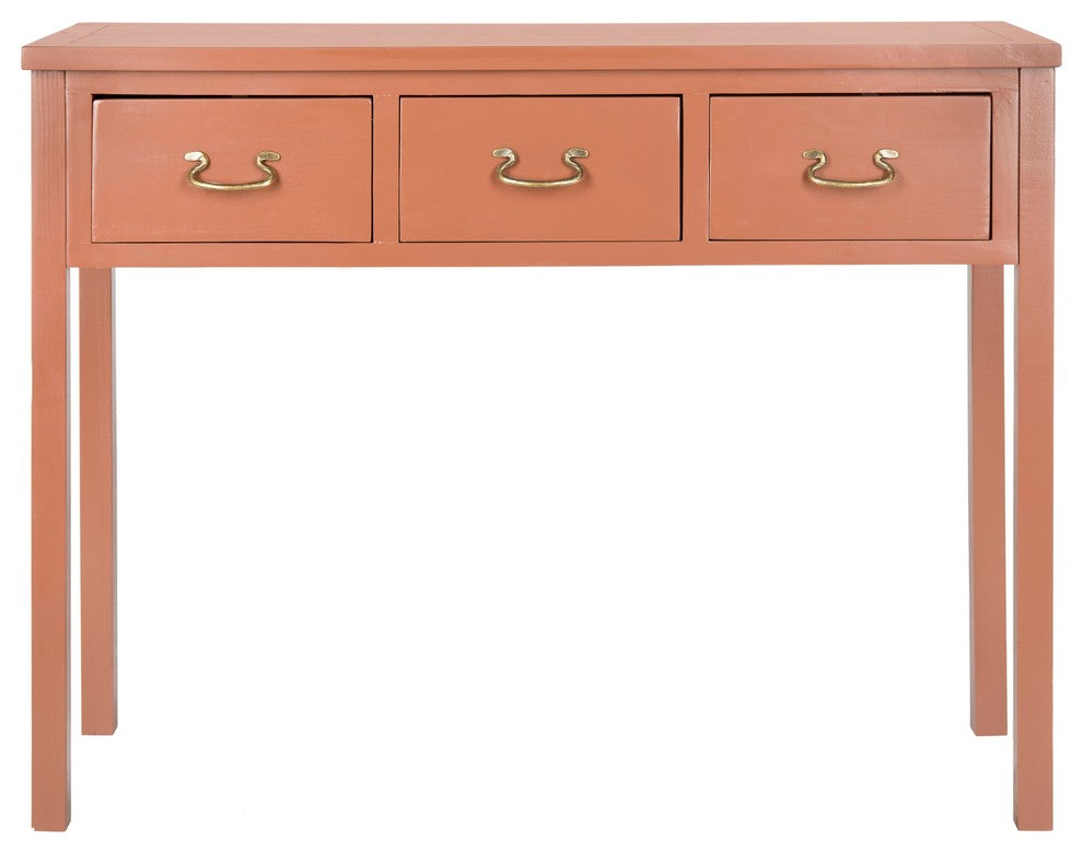 Safavieh Cindy Console Table, Terracotta