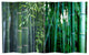 6' Tall Double Sided Bamboo Tree Canvas Room Divider 4 Panel
