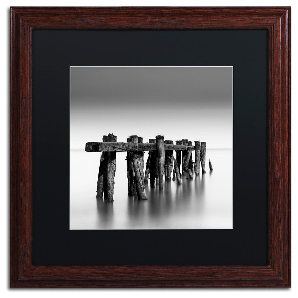 'Weathered' Matted Framed Canvas Art by Dave MacVicar