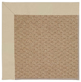 Zoe-Raffia Machine Tufted Rectangle Rug, Ecru, 2'x3'