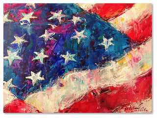 Richard Wallich 'Art Flag' Canvas Art, 32 x 24