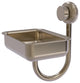 Venus Wall Mount Soap Dish With Twist Accents, Antique Pewter