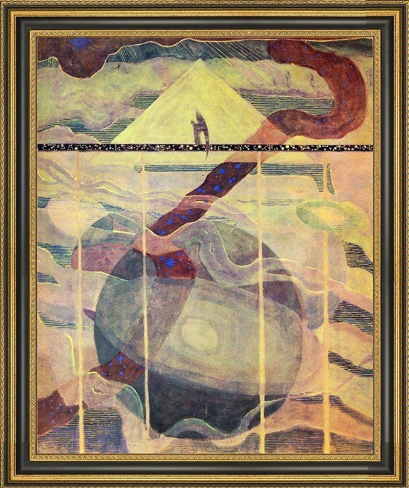 Mikalojus Ciurlionis Andante Sonata Stars