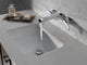 Delta Ara Two Handle Wall Mount Bathroom Faucet Trim, Chrome, T3567LF-WL