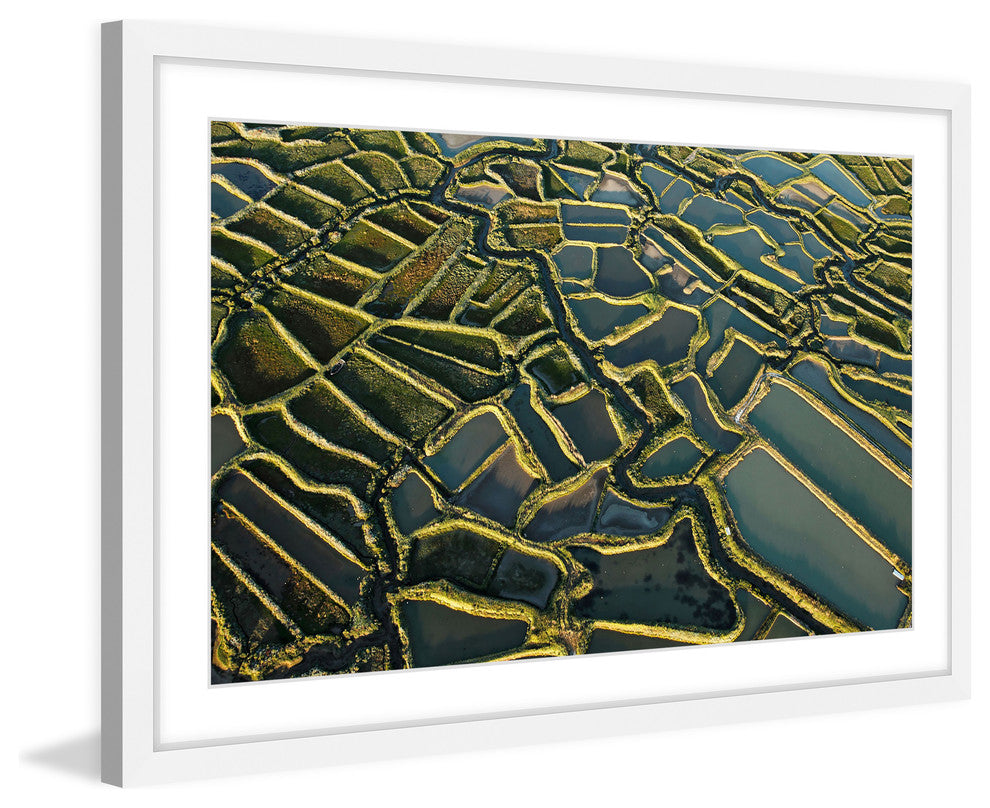 "Waterways" Framed Painting Print