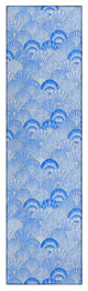 Indoor/Outdoor Seabreeze SZ2 Navy Machine Washable 2'3" x 7'6" Runner Rug