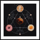 "Breakfast Alchemy" Framed Digital Print by Dina Belenko, 44x44"