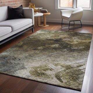 Premium Machine Washable Mayfield AMF590 Chocolate 8' x 10' Rug