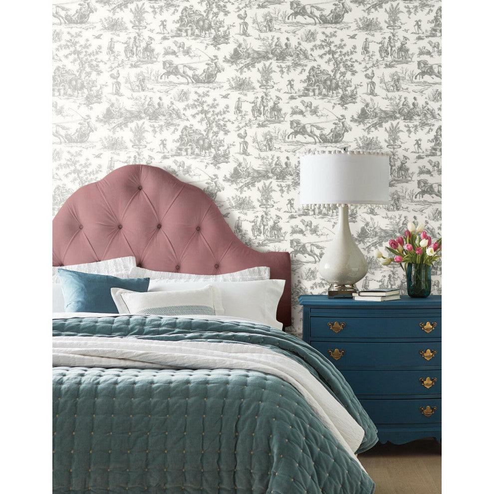 Seasons Toile Wallpaper