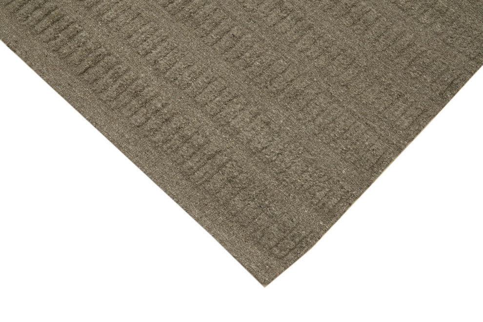 Rug N Carpet - Handmade Modern Design 8' 1'' x 10' 0'' Wool Unique Kilim Rug